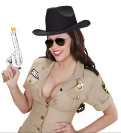 Cowboyhoed Zwart -Kledingwinkel Van Roodkapje 0492t d 1