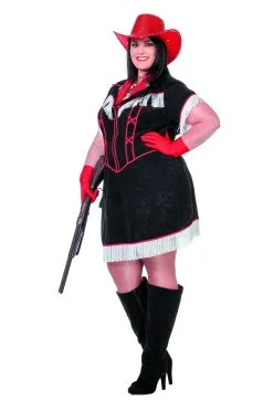 Linegirl Cowgirl Jessie Vrouw Plus Size Kostuum