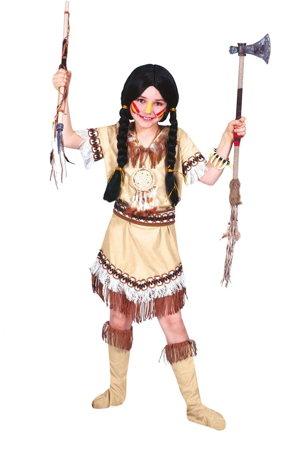 Sioux Sunrise Meisje Kostuum 1 Sioux Sunrise Meisje Kostuum