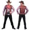 3d T-Shirt Cowboy Man Kostuum