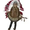 Wappo Indiaan Wilde Westen Amerika Poncho Kind Kostuum