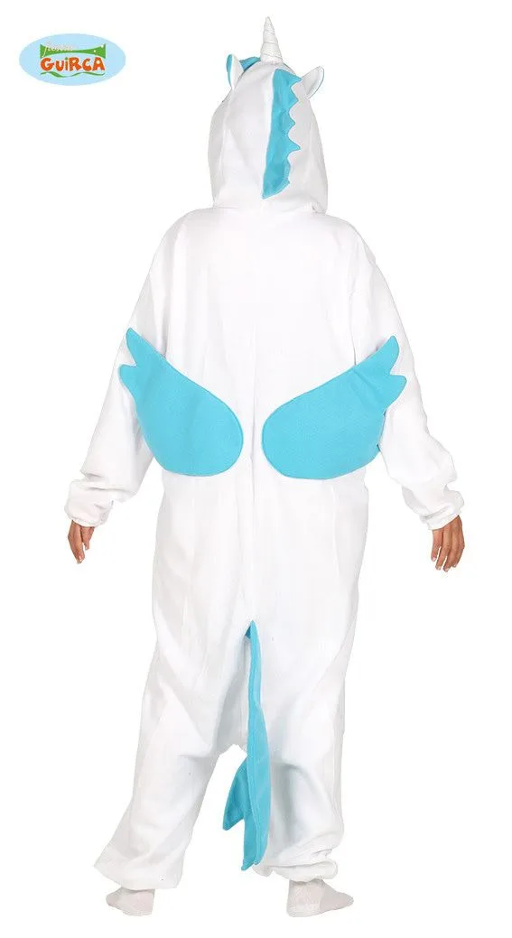 Fantastische Eenhoorn Pyjama Blauw Kostuum 2 Fantastische Eenhoorn Pyjama Blauw Kostuum - Afbeelding 2