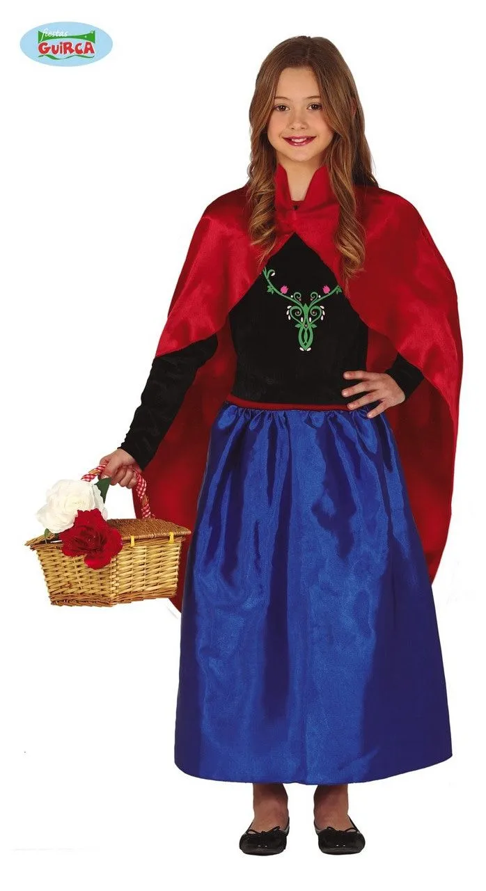 Roodkapje Op Weg Naar Oma Meisje Kostuum 1 Roodkapje Op Weg Naar Oma Meisje Kostuum