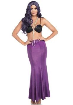 Glimmende Spandex Zeemeermin Rok Paars Vrouw -Kledingwinkel Van Roodkapje leg 2018 86771 053 3 22