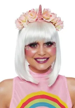 Pastel Fluwelen Eenhoorn Hoofdband Unicorn