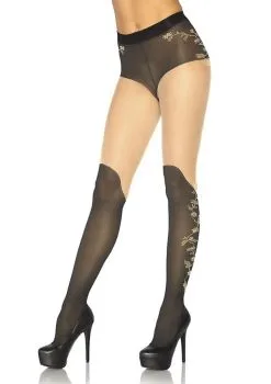 Panty Kaplaars En Bloemen