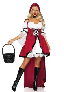 Wonderlijk Roodkapje In Het Sprookjesbos Vrouw Kostuum -Kledingwinkel Van Roodkapje leg 2020 86905 096 3 15