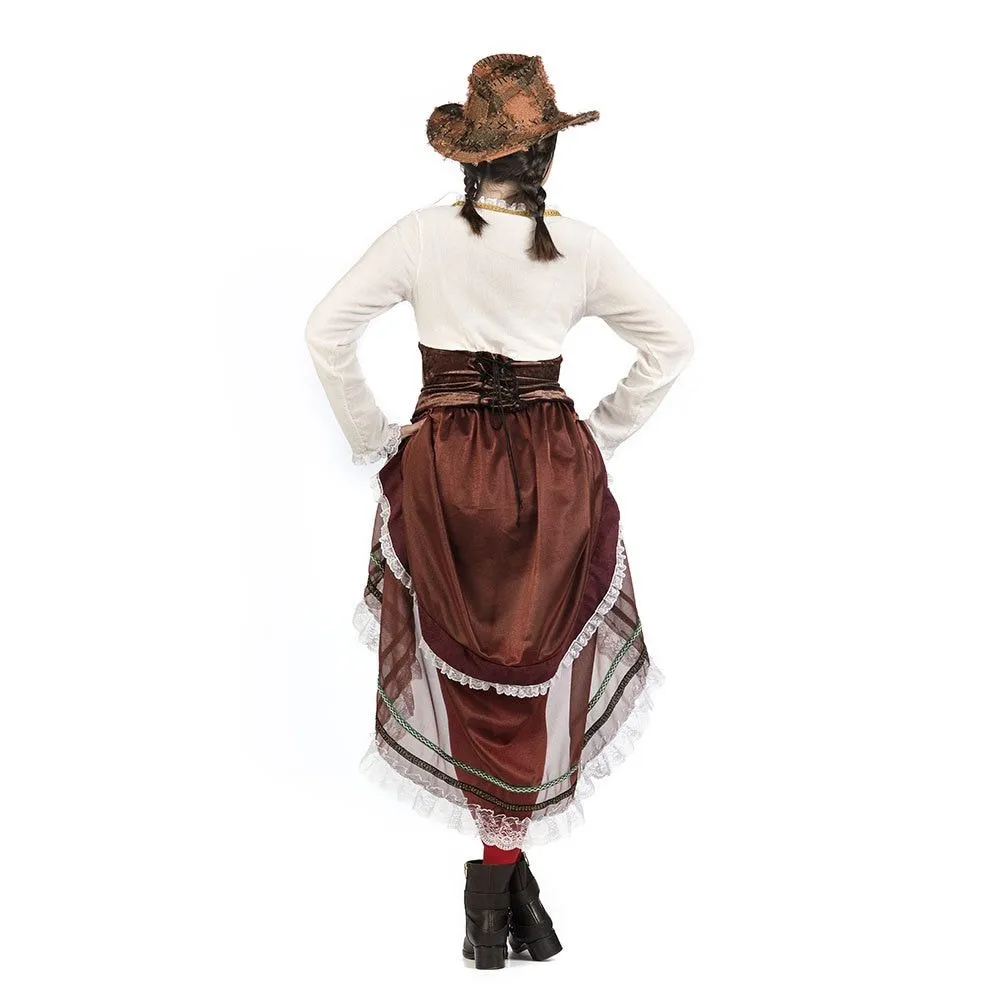 Cowgirll Heet Arizona Annie Vrouw Kostuum 2 Cowgirll Heet Arizona Annie Vrouw Kostuum - Afbeelding 2