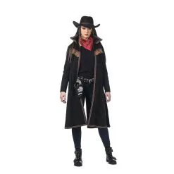 Premiejager Wilde Westen Hanna Hunting Vrouw Kostuum