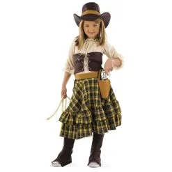Colette Colt Schietgrage Wilde Westen Bandiet Meisje Kostuum