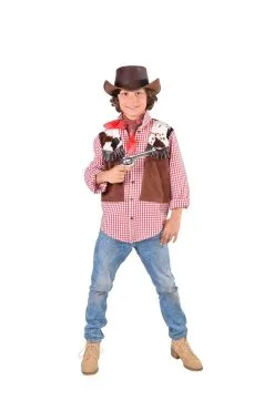Hemd En Vest Rodeo Cowboy Jongen