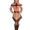 Wilde Westen Cowgirl Randy Ranch Vrouw Kostuum