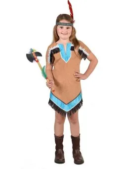 Aleshanee De Speelvolle Indiaan Meisje Kostuum