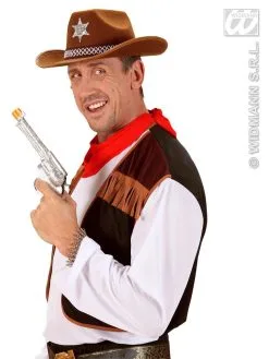 Hoed Sheriff Bruin -Kledingwinkel Van Roodkapje wdm1014 2491b d 2