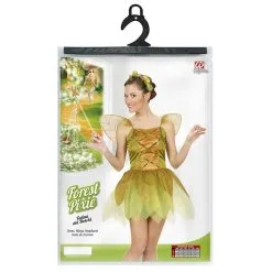 Betoverende Gouden Bosfee Kostuum Vrouw -Kledingwinkel Van Roodkapje wdm1014 5817 d 14