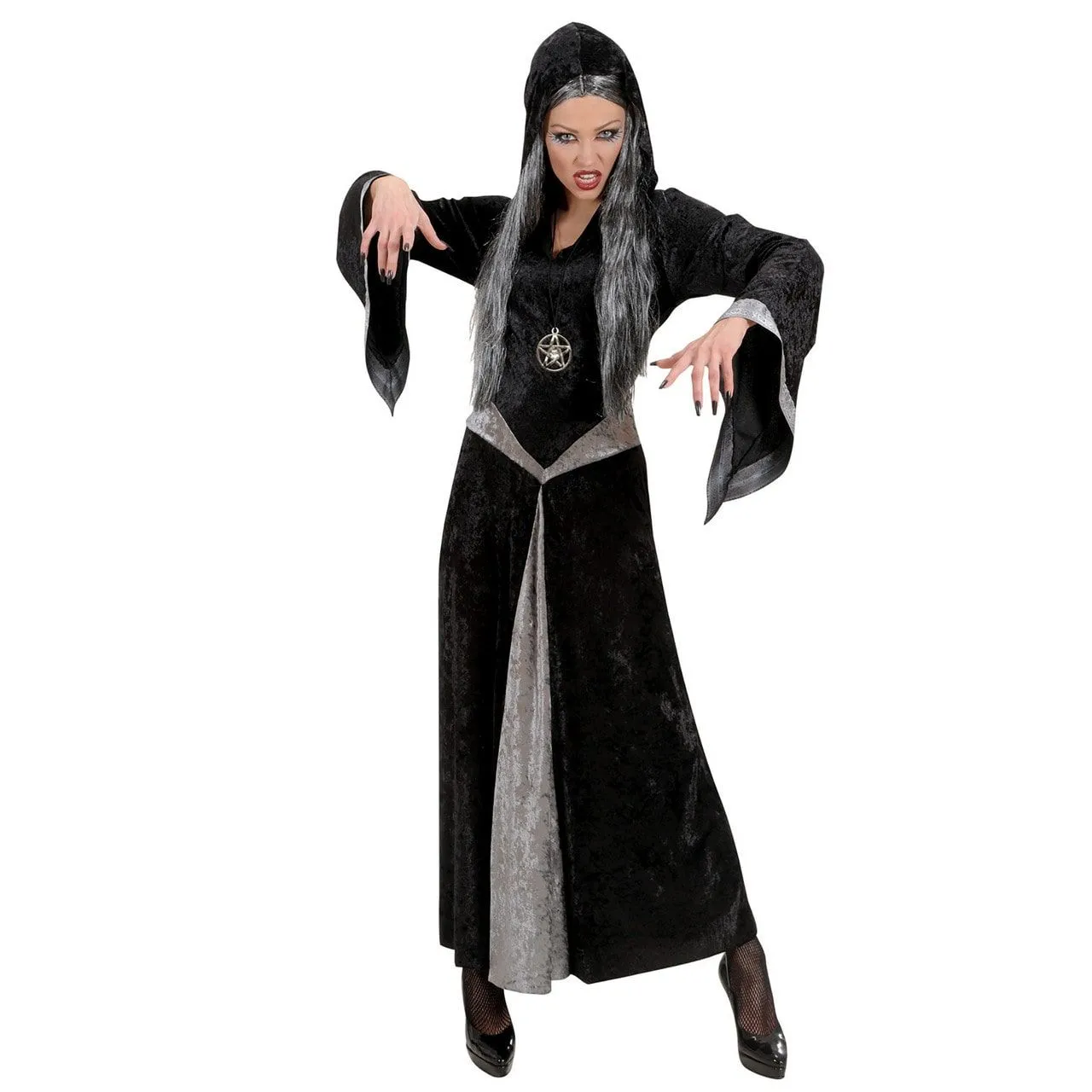 Tovenares Bad Lady Kostuum Vrouw 2 Tovenares Bad Lady Kostuum Vrouw - Afbeelding 2