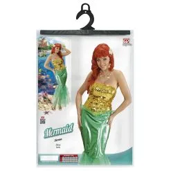 Zeemeermin Diep In De Zee Kostuum Vrouw -Kledingwinkel Van Roodkapje wdm1014 7639 c 8