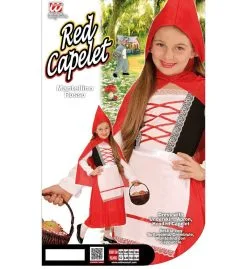 Roodkapje Kind Uit Een Sprookje Meisje Kostuum -Kledingwinkel Van Roodkapje wdm1516 7299 c 14