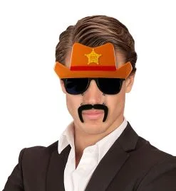 Billy Bril, Cowboy Met Hoed -Kledingwinkel Van Roodkapje wdm1617 14401 c