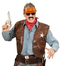 Billy Bril, Cowboy Met Hoed -Kledingwinkel Van Roodkapje wdm1617 14401 d