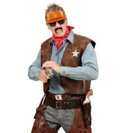 Billy Bril, Cowboy Met Hoed -Kledingwinkel Van Roodkapje wdm1617 14401 f