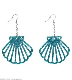 Glinsterende Schelpen Oorbellen