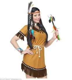 Upper Chinookan Squaw Indiaan -Kledingwinkel Van Roodkapje wdm 2018 95799 3 5