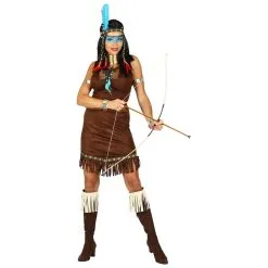 Snelle Soepele Sissipahaw Indiaan Vrouw Kostuum -Kledingwinkel Van Roodkapje wdm 2019 002f 4 12