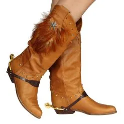 Sporen Stoere Cowboy Cowgirl Goud -Kledingwinkel Van Roodkapje wdm 2019 01177 3