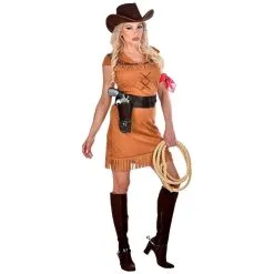 Cow Girl Randy Kampioen Stier Worstelen Vrouw Kostuum -Kledingwinkel Van Roodkapje wdm 2019 0945 5 7