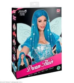 Starry Hair Droomhaar Pruik Blauw -Kledingwinkel Van Roodkapje wdm 2021 02997 4