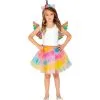 Kleurige Unicorn Set Meisje Kostuum