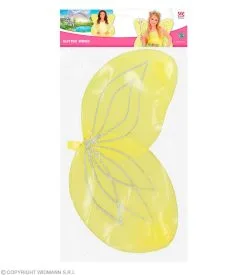 Gele Glitter Vleugels Fee Citronella Kind -Kledingwinkel Van Roodkapje wdm 2021 86414 3