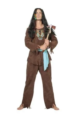Indiaan Waccamaw Luxe Man Kostuum