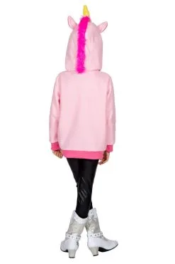 Mythisch Fabeldier Roze Eenhoorn Hoodie Meisje -Kledingwinkel Van Roodkapje wlb2019 3269a 3 11