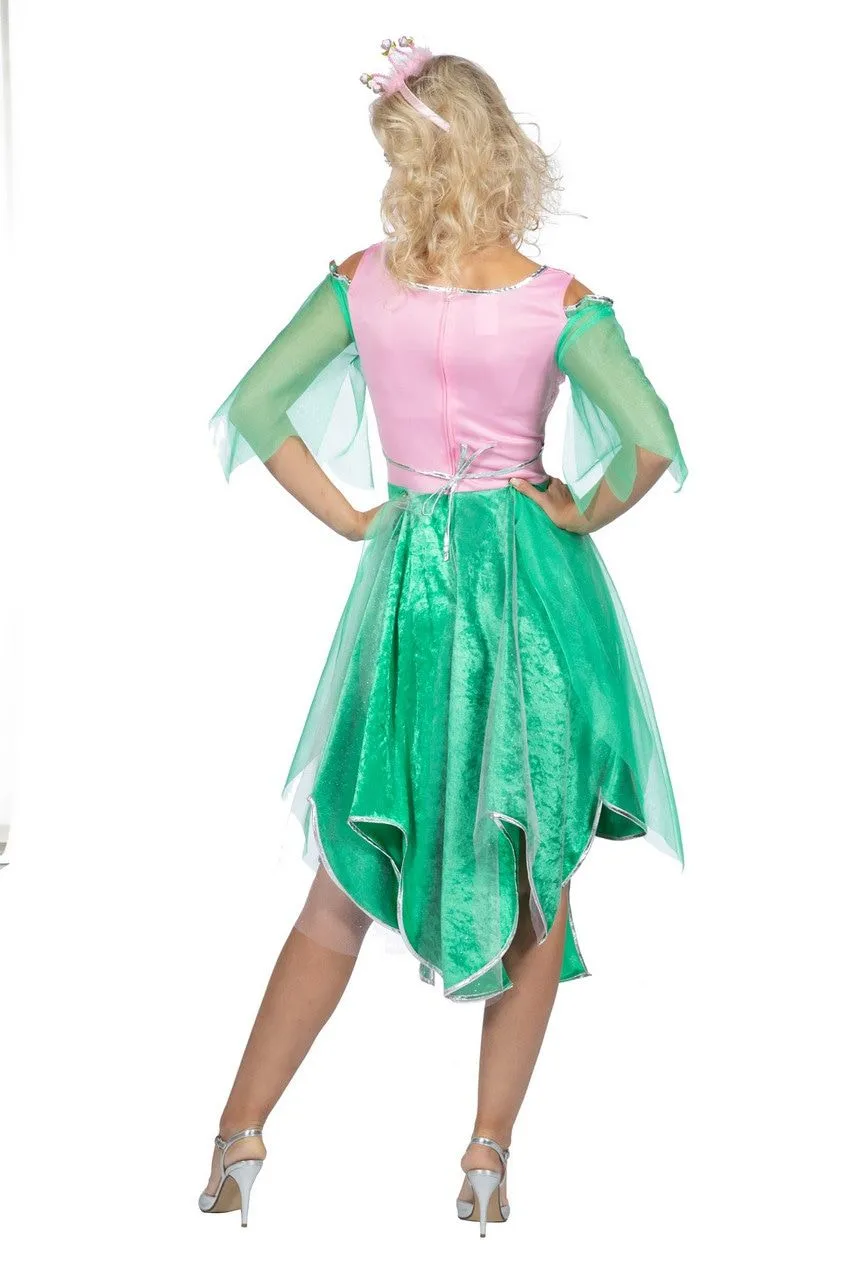 Fee Lange Luchtige Lente Vrouw Kostuum 3 Fee Lange Luchtige Lente Vrouw Kostuum - Afbeelding 3