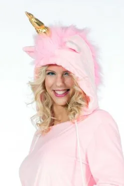 Roze Droom Van Een Eenhoorn Fabeldier Vrouw Kostuum -Kledingwinkel Van Roodkapje wlb2019 4797 4 10